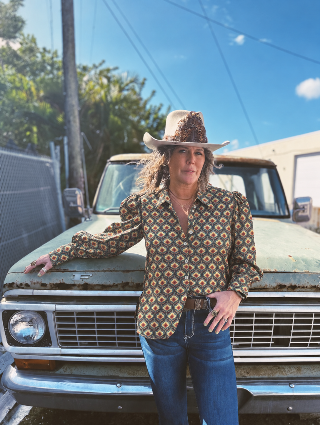 Vagabond Retro Tulip Blouse ~ PREORDER NOVEMBER 2026